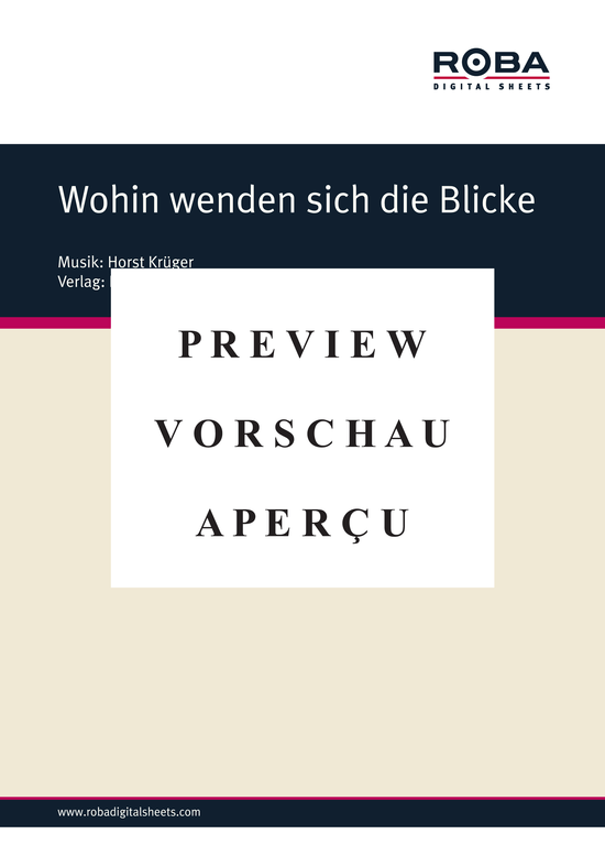 gallery: Wohin wenden sich die Blicke , Krüger, Horst, (Klavier + Gesang)