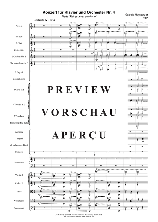 gallery: Konzert für Klavier und Orchester Nr. 4 (2002) , ,  (Orchester + Klavier Solo)