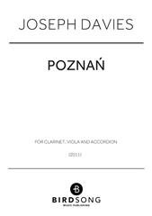 cover: Poznan, Joseph Davies, Akkordeon, Klarinette, Viola