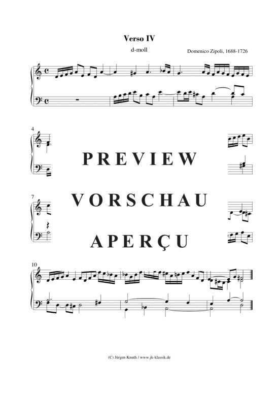 gallery: Verso IV , , (Klavier/Orgel/Cembalo Solo)