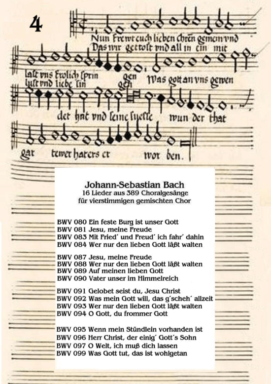 389 Choralgesänge Teil 4 