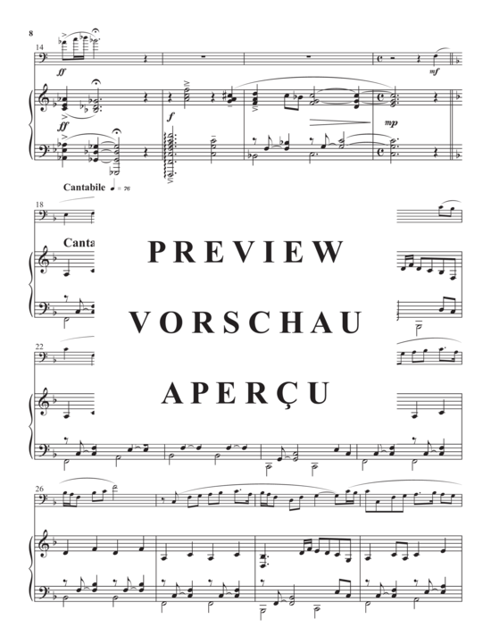 gallery: Posaunen Sonate Nr. 1 , , (Posaune + Klavier)