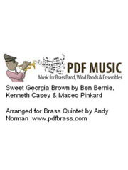 cover: Sweet Georgia Brown, Ben Bernie, Quintett