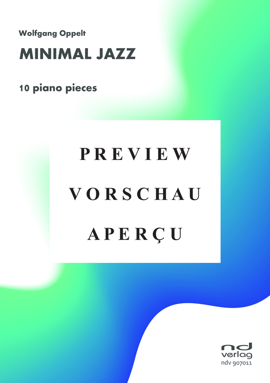 gallery: Minimal Jazz - 10 piano pieces , , (Klavier Solo)