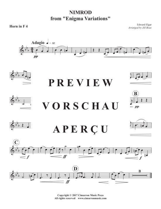 gallery: Nimrod , , (Horn Ensemble 1-8 Hörner)