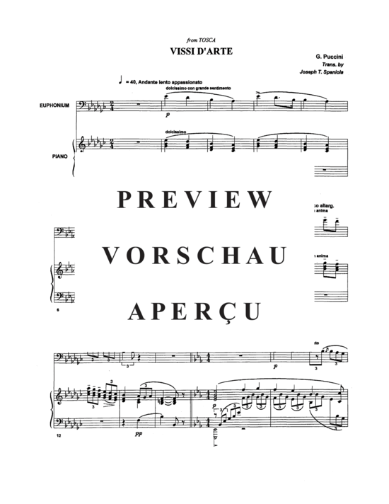 gallery: Four Puccini Arias , , (Euphonium + Klavier)