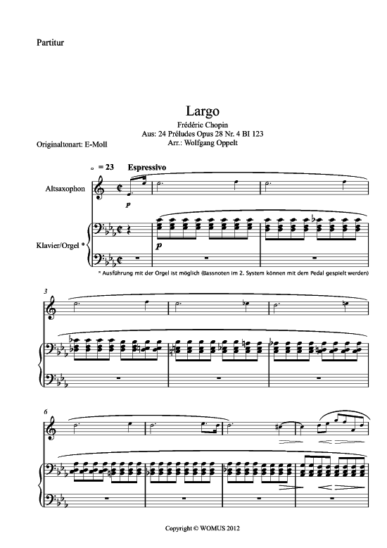 Largo op. 28 Nr. 4 