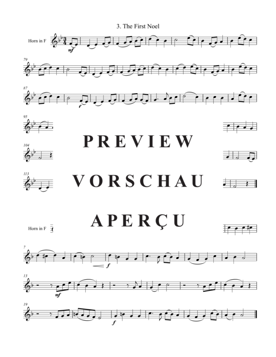 gallery: 6 Weihnachts-Trios, Vol. 2 , , (Trompete in B, Horn F, Posaune)