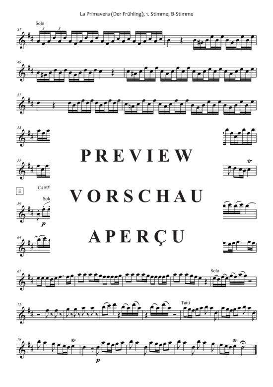 gallery: La Primavera (Der Frühling) , ,  1.Satz (Quintett flexible Besetzung)