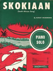 cover: Skokiaan (South African Song), August Msarurgwa, Klavier