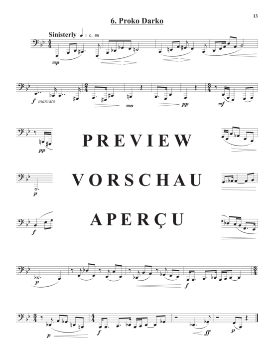 gallery: 15 Orchestral Etudes for Contrabass Tuba , , (KontrabassTuba Solo)