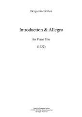 Produktbild zu: Introduction and Allegro