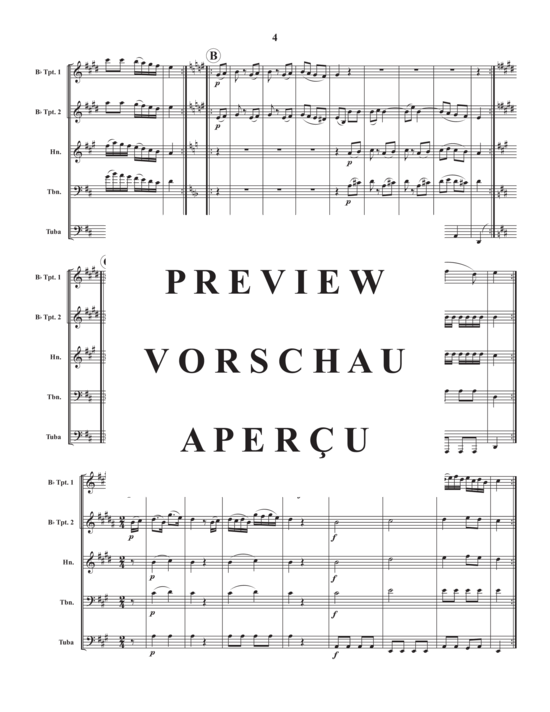 gallery: Overture and Three Country Dances, K. 106 , , (Blechbläserquintett)