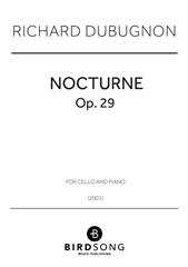 cover: Nocturne, Richard Dubugnon, Klavier, Violoncello