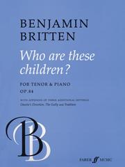 cover: Nightmare (from 'Who are these children?'), Benjamin Britten, Gesang, Klavier