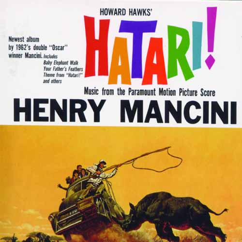 cover: Baby Elephant Walk, Henry Mancini, Orgel