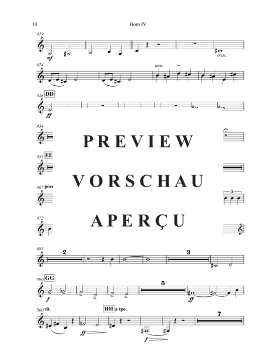 gallery: Sinfonia op. 18 , , (Horn 4)