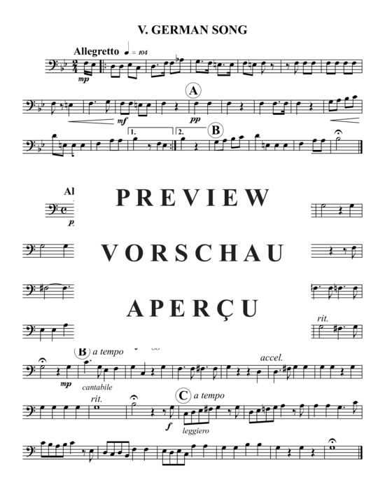 gallery: Sechs Lieder, Op. 10 , , (2x Bariton, 2x Tuba)