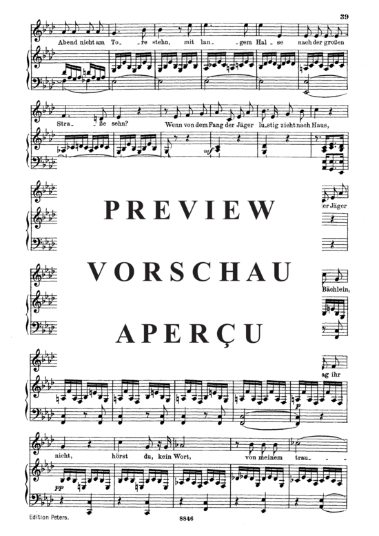 gallery: Eifersucht und Stolz D.795-15 (Die Schöne Müllerin) , ,  (Gesang mittel + Klavier)