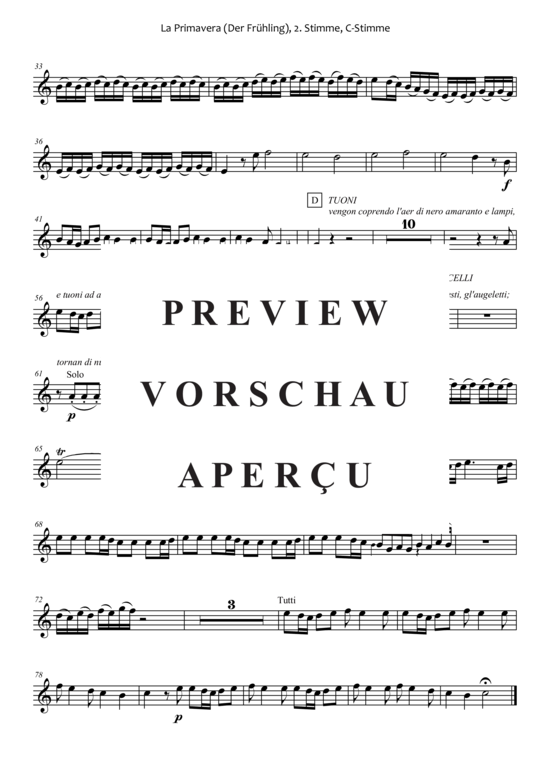 gallery: La Primavera (Der Frühling) , ,  1.Satz (Quintett flexible Besetzung)