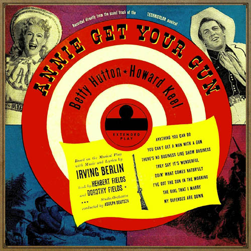 cover: An Old Fashioned Wedding, Irving Berlin, Ethel Merman, Annie Get Your Gun (Musical), Gesang, Klavier