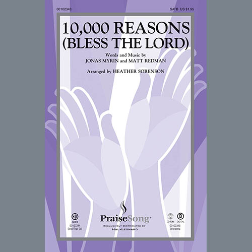 Produktbild zu: 10,000 Reasons (Bless The Lord) (arr. Heather Sorenson)