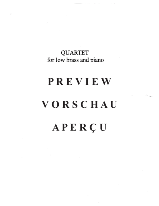 gallery: Quartet , , (Posaune, Euphonium, Tuba + Klavier)