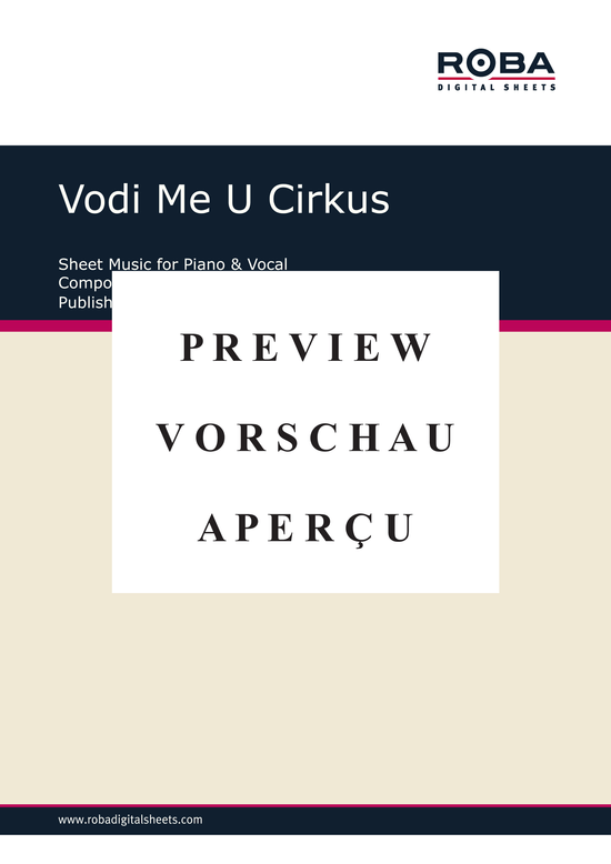 gallery: Vodi Me U Cirkus , , (Klavier + Gesang)