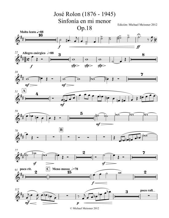 Sinfonia op. 18 