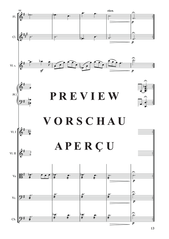 gallery: Hommage à la Pologne (2015) , ,  (Ensemble für Violine Solo, Klavier, Flöte, Klarinette + Streichquintett)