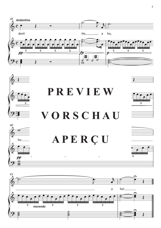 gallery: Gondellied - aus der Operette Eine Nacht in Venedig , , (Gesang + Klavier)