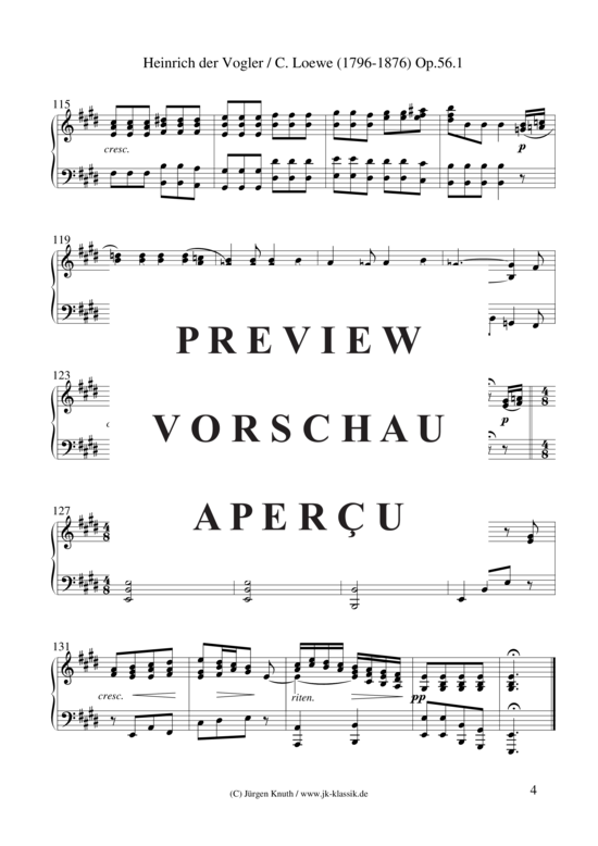 gallery: Heinrich der Vogler Op. 56 Nr. 1 , , (Gesang + Klavier)