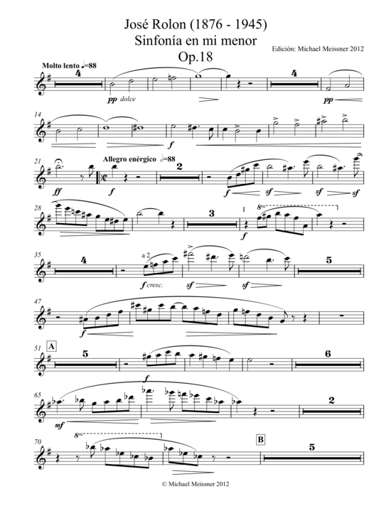 Sinfonia op. 18 