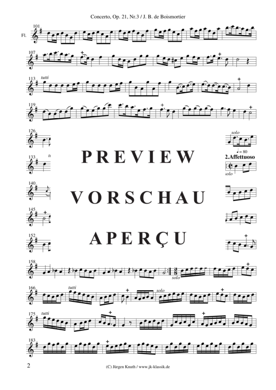 gallery: Concerto für Altblockflöte + Violine (Op.21 No.3) , ,  (Gemischtes Ensemble für Bläser, Streicher + BC)