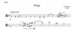 Produktbild zu: Elegy for Strings