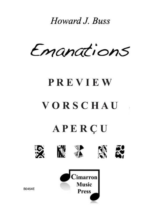 gallery: Emanations , , (2 Euphonium/Euphonium, Tuba und Schlagzeug )