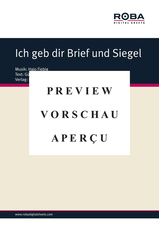 gallery: Ich geb dir Brief und Siegel , Lück, Thomas, (Klavier + Gesang)