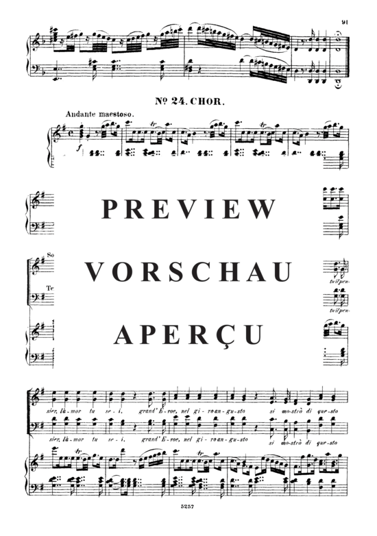 gallery: Non piu  di fiori vaghe catene , , (Klavier + Sopran Solo)