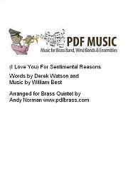 cover: (I Love You) For Sentimental Reasons, 