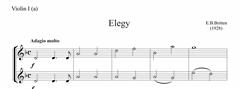 Produktbild zu: Elegy for Strings