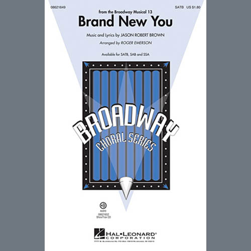 cover: Brand New You (from 13), Jason Robert Brown, Chor