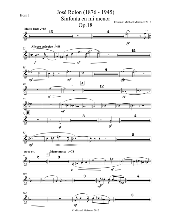 Sinfonia op. 18 