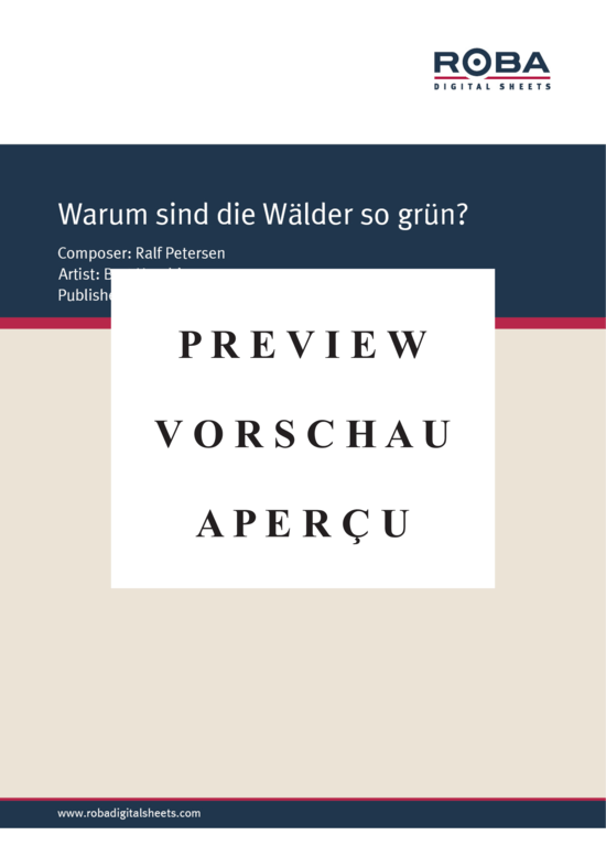 gallery: Warum sind die Wälder so grün? , , (Klavier + Gesang)