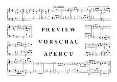 gallery: Präludium F-Dur , , (Klavier/Cembalo/Orgel Solo)