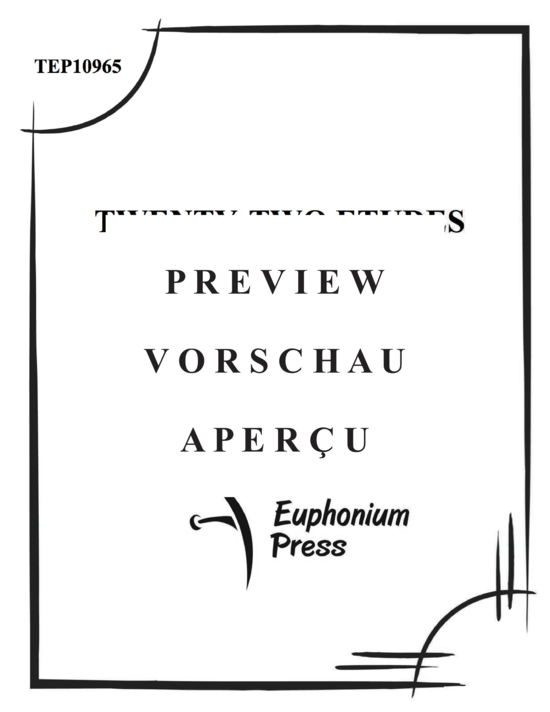 gallery: Twenty-Two Etudes , , (Euphonium Solo)