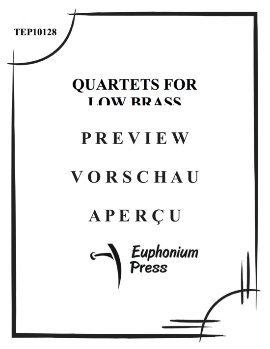 gallery: Quartets for Low Brass Volume 2 , , (Tuba Quartett EETT)