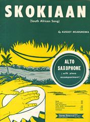 cover: Skokiaan (South African Song), August Msarurgwa, Klavier, Saxophon