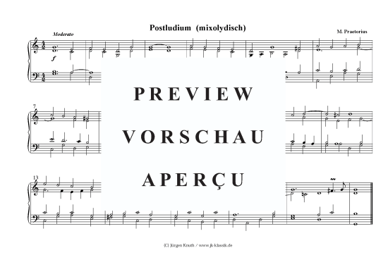 gallery: Postludium (mixolydisch) , ,  (Orgel Solo)