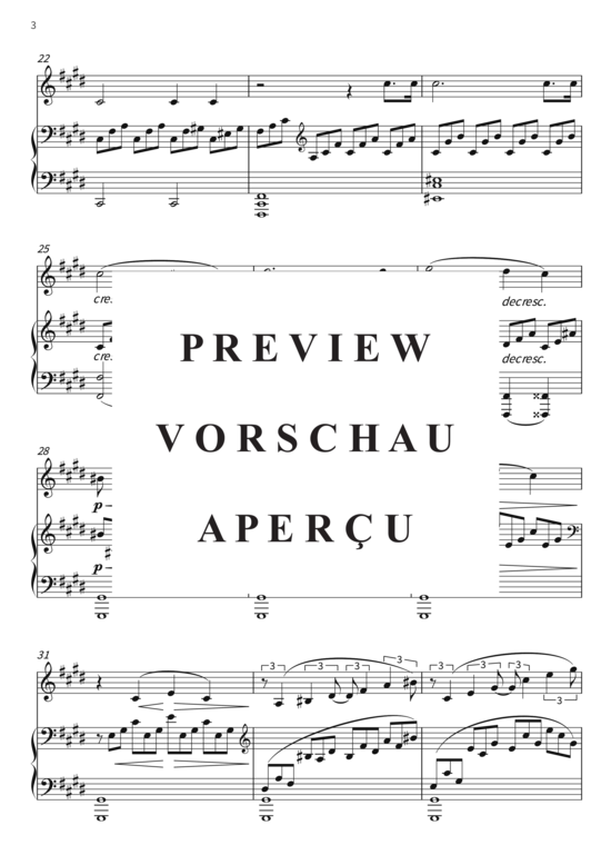 gallery: Klaviersonate Nr. 14 in cis-Moll - Opus 27, 2 aka Mondscheinsonate , , (Klavier + Instrument in C)