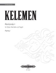 cover: Rontondo I, Milko Kelemen, Fagott, Klarinette, Oboe